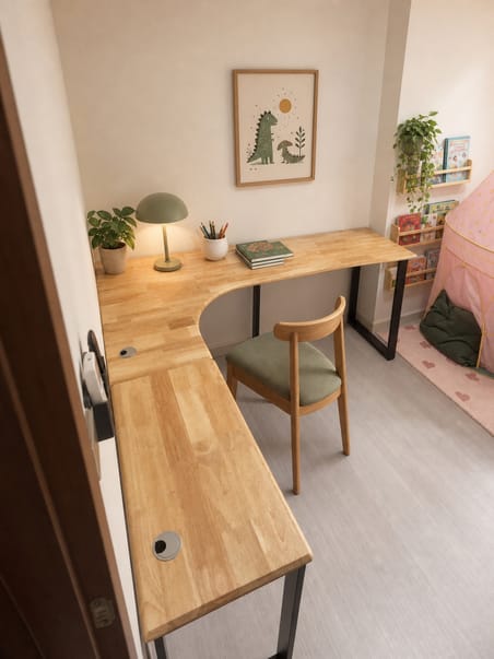Children’s corner workspace